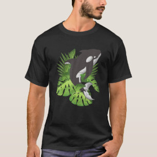 Tropiska havet Orca Ocean Animal Lover Whale Gift  T Shirt