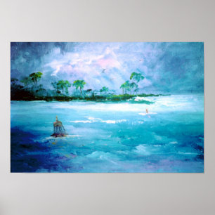 Tropiska havet poster