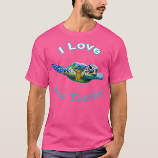 Tropiska havssköldpaddan t shirt
