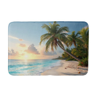 Tropiska havsviken badrumsmatta