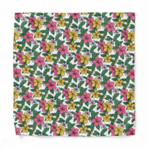 Tropiska hawaiiska Hibiscus Bröllop Pocket Square