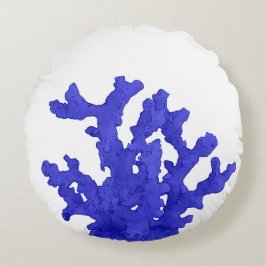 Tropiska hjälpen rund kudde