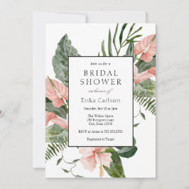 Tropiska Inbjudningskort för möhippan