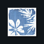 Tropiska indigo Impressions - Tropical Greenery Canvastryck<br><div class="desc">Tropical Indigo Impressions III till juni Erica Vess. Består av tropiskt grönt mot en indigo-färgad bakgrund.</div>