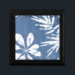 Tropiska indigo Impressions - Tropical Greenery Minnesask<br><div class="desc">Tropical Indigo Impressions III till juni Erica Vess. Består av tropiskt grönt mot en indigo-färgad bakgrund.</div>