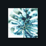 Tropiska judiska Handflatan 2 Canvastryck<br><div class="desc">Tropical Jewel VIII senast i juni Erica Vess. Denna tropiska löv i handflatan har skapats med vackra,  rik jeweltoner i en vattenfärgad stil. | 164744D</div>