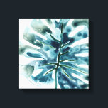 Tropiska judiska Handflatan 2 Canvastryck<br><div class="desc">Tropical Jewel VIII senast i juni Erica Vess. Denna tropiska löv i handflatan har skapats med vackra,  rik jeweltoner i en vattenfärgad stil. | 164744D</div>