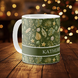 Tropiska julafton Namn Kaffemugg