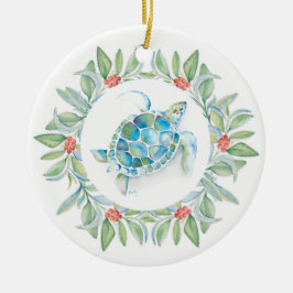 Tropiska Julgran Ornament Sea Turtle