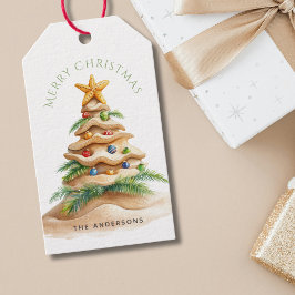 Tropiska Julgran Presentetikett
