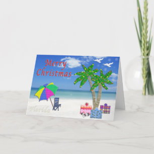 Tropiska julkort från Florida Helgkort