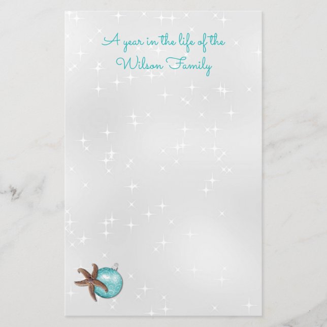 Tropiska julstjärtfiskar Tinkling Silver Papper (Framsida)