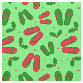 Tropiska julstranden Flinflip flops och Holly Tyg