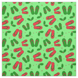 Tropiska julstranden Flinflip flops och Holly Tyg