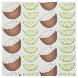 Tropiska kalk- och kokonsumenstruktur tyg