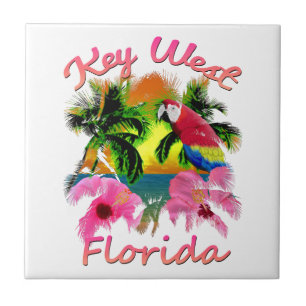 Tropiska Key West Florida nycklar Kakelplatta