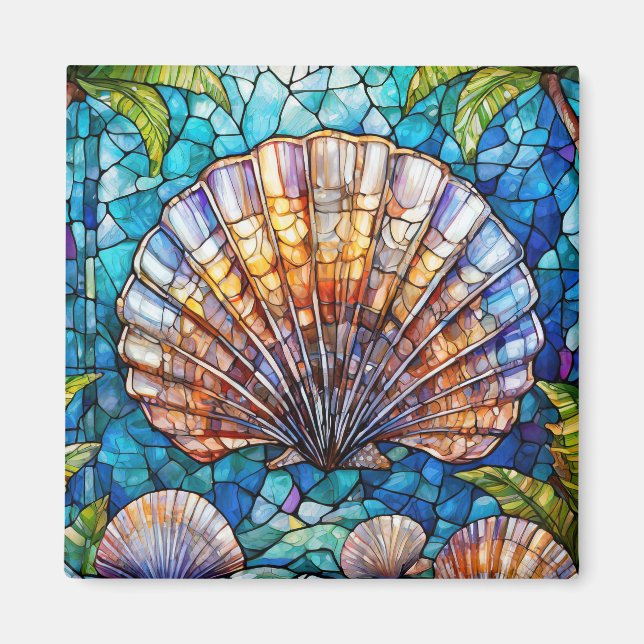 Tropiska konst magnet (Framsidan)