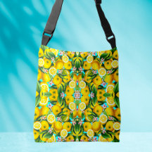 TROPISKA LEMONS TOTE KOR BODY BAG