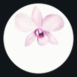 Tropiska Lila Orchid Wedding Favor Stickers Runt Klistermärke<br><div class="desc">Bröllopet har en vattenfärgsdesign för lila eller chid. De här klistermärkena kan användas för bröllopsfavoriter. Använda utrymmet under orchid för att skriva gästens namn. Dessa orkidéklistermärken för vattenfärgen lila ingår i en samling som omfattar ett fullt av matchande bröllop-papper, t.ex. bröllopsinbjudningar, svarskort, informationskort, adressetiketter, kuvert, favoritboxar, önskekort, program, menyer och...</div>