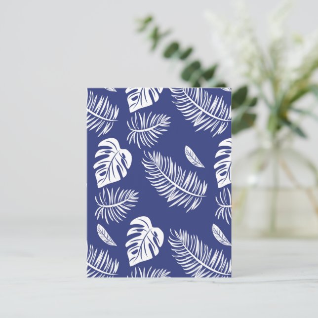 Tropiska löv 15 vykort (Stående Fram)