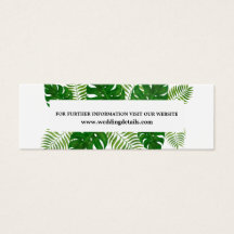 Tropiska Löv | Bröllop webbplats