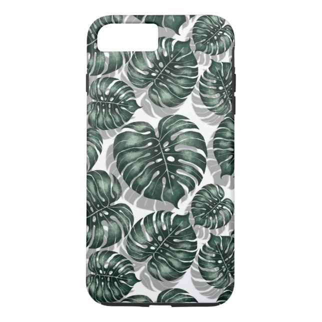 Tropiska löv Case-Mate iPhone skal (Baksida)