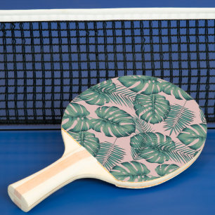 Tropiska Löv Mönster Pingisracket