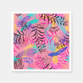Tropiska Löv Pappersservett