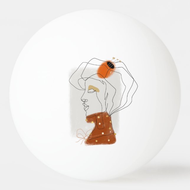 Tropiska Löv, sömlös Mönster design. Pingisboll (Framsidan)
