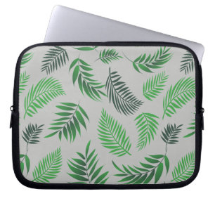 Tropiska Löven Mönster 11 Laptop Fodral