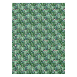 Tropiska Löven Mönster - Grönt Foliage