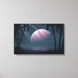 Tropiska Måne i Ianeira Canvastryck