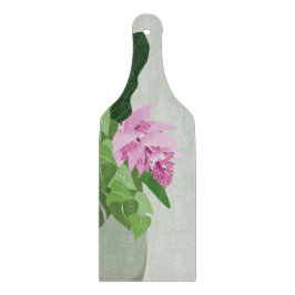 Tropiska Medinilla Rosa Flower i Grönt Vas