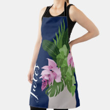 Tropiska Medinilla Rosa Flower Vas Mörk blått