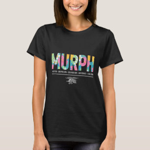 Tropiska minnesdagen för Murph Workout Wod Milical T Shirt