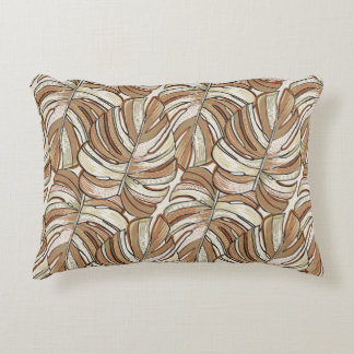 Tropiska mönster. Grafikdesign med fantastisk Prydnadskudde