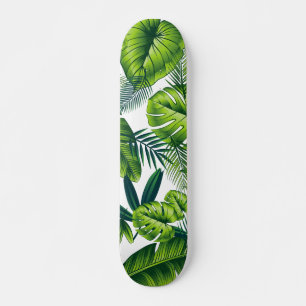 Tropiska Mönster Mini Skateboard Bräda 18,5 Cm