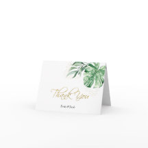 Tropiska Monstera Botanicals & Guld |