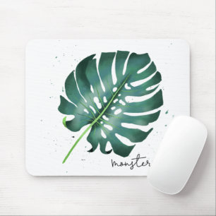 Tropiska Monstera Houseplant Musmatta