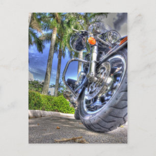 Tropiska motorcyklar vykort