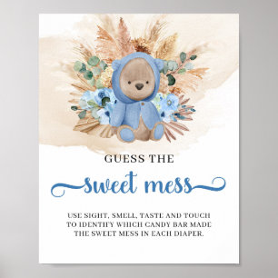 Tropiska nallen gissar att det svenska spelet poster