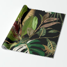 Tropiska nattens vintage handflatan, banan, växt,