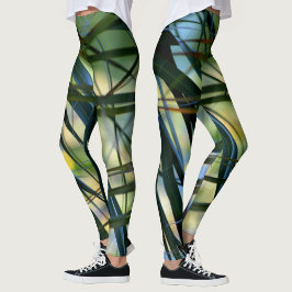 Tropiska nyanser leggings