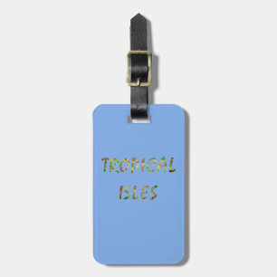 Tropiska öar - Brwn Bagagebricka