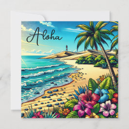 Tropiska Ocean Aloha Vacation