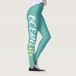 tropiska OCEAN LIFE | Leggings