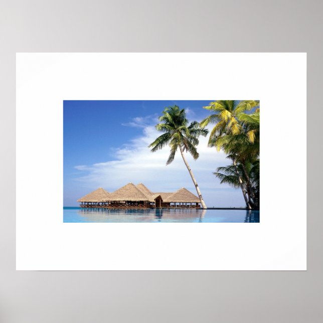 Tropiska oceanen Poster (Framsidan)