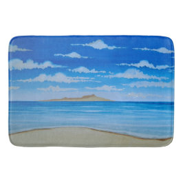 Tropiska ön badrumsmatta