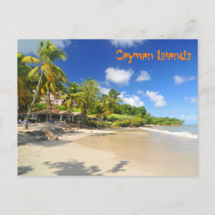 Tropiska ön på Caymanöarna Vykort