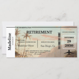 Tropiska ön pension Boarding Pass Tropical Island